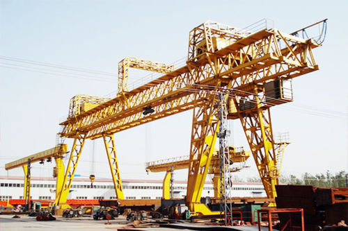 Welding gantry crane - Henan Kuangshan Crane Co., Ltd. - steel