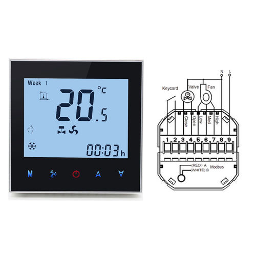 NTC thermostat - HTW-WF01-FC - Hotowell International Co., Limited - 240VAC / plastic / IP20