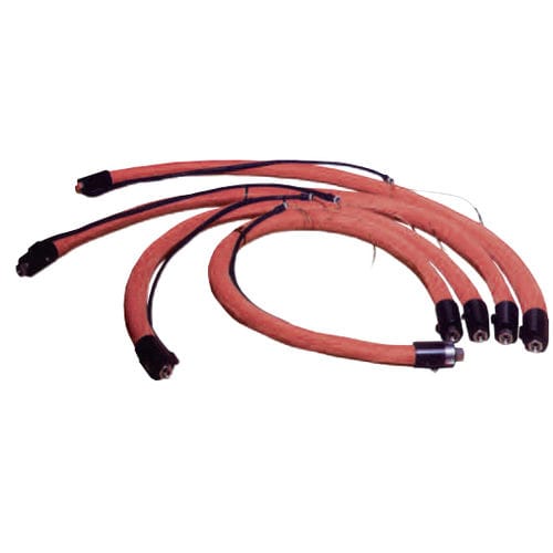 PTFE heated hose - Vulcanic - stainless steel