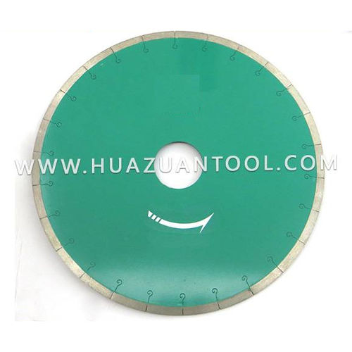 Cutting saw blade - J style - Fujian Quanzhou Huazuan Diamond Tools Co., Ltd. - sintered diamond / for ceramics