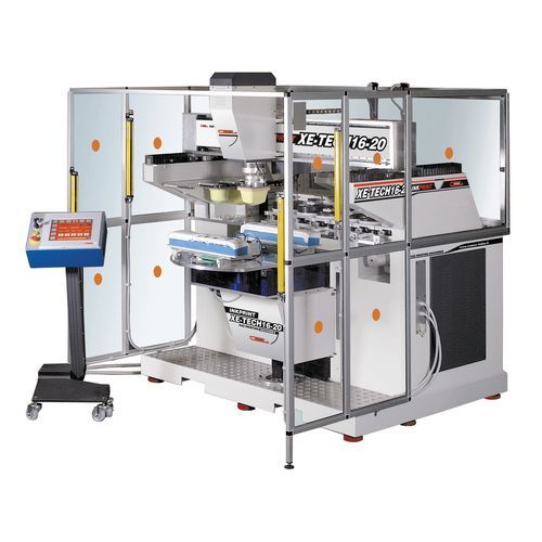 Pad printing machine with hermetic ink cup - XE TECH16-20 - COMEC ITALIA - automatic / color / with touchscreen