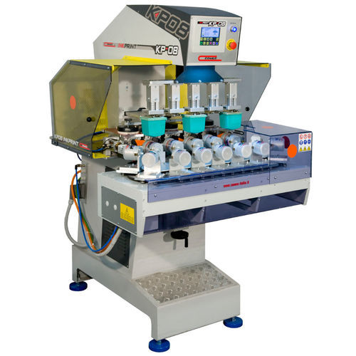 Pad printing machine with hermetic ink cup - KP08 - COMEC ITALIA - manual / automatic / 5-color