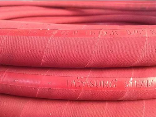Hydraulic hose - Qingdao Hyrubbers Co., Ltd. - rubber / steel / construction