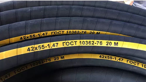 Gasoline hose - Qingdao Hyrubbers Co., Ltd. - for oil / for mineral oil / fabric