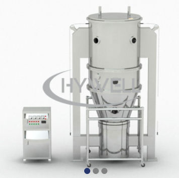 Fluidized bed dryer - FG - Hywell Machinery Company - hot air / gas / air