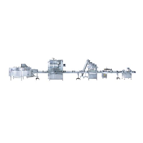 Automatic filling machine - HZG 1000-4D - Zhejiang Haizhou Packing Machine Co., Ltd. - bottle / for liquids / for the food industry