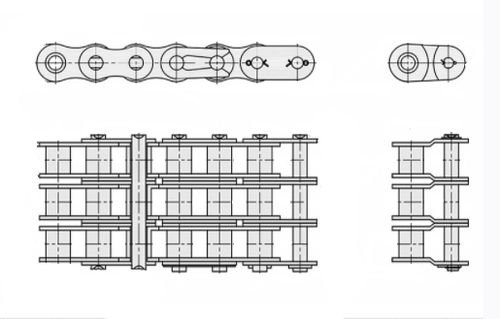 Transmission chain - 05B-3 - Hangzhou Qianjiang Chain Industries Company - roller