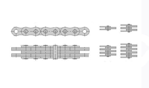 Transmission chain - LL0822 - Hangzhou Qianjiang Chain Industries Company - leaf