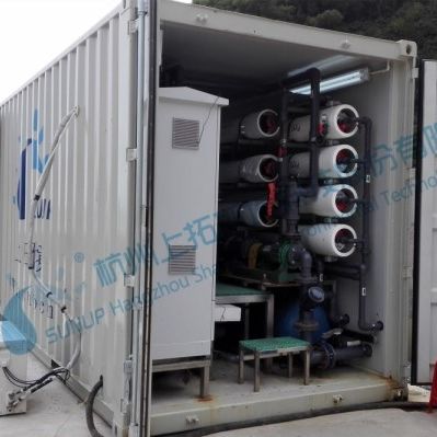 Reverse osmosis desalinator - AIO-SW - Hangzhou Shangtuo Environmental Technology Company - for seawater