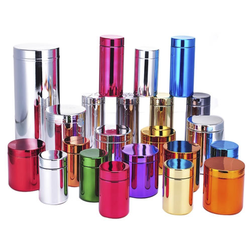 Medical bottle - RC001  - Shanghai Gensyu Packaging Co., Ltd. - for protein powder / storage / chromed