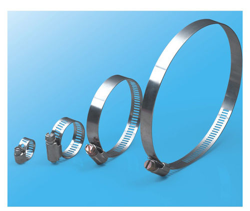 Stainless steel hose clamp - AH010 - Yueqing Yingfa Cable Accessories Co., Ltd. - worm