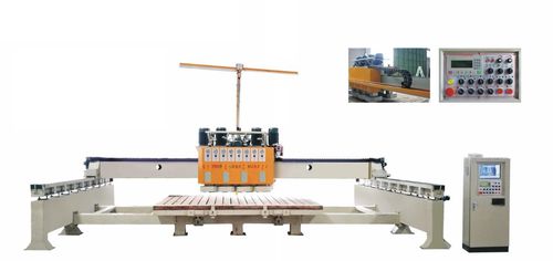 Marble polishing machine - QMJ-470 (I) - Yunfu City Xinda Machinery Co., Ltd. - tile / automatic / 8-axis