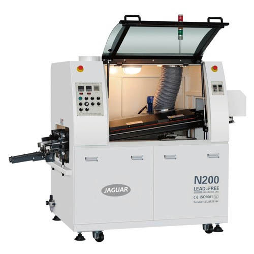 Wave soldering machine - N200 - Shenzhen Jaguar Automation Equipment Co., Ltd. - PLC-controlled / for PCB