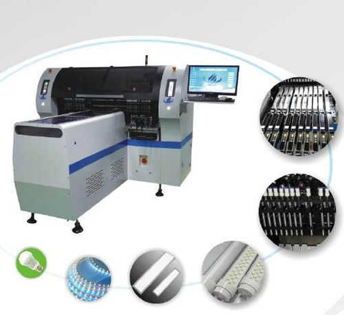 LED pick-and-place machine - HT-XF - Shenzhen Jaguar Automation Equipment Co., Ltd. - for single- or double-sided PCB / SMT / ultra high-speed