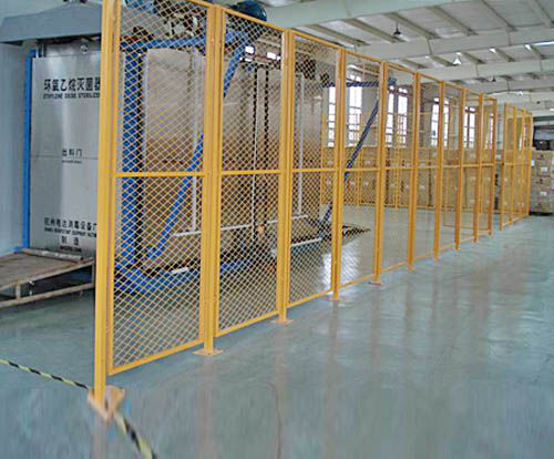 Bulk materials storage partition - Guangdong Sunli Intelligent Logistics Equipment Co., Ltd. - wire mesh / removable / modular