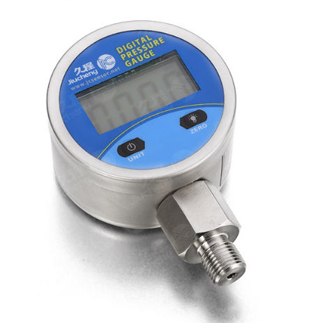 Digital pressure gauge - JC460S - NANJING JIUCHENG TECHNOLOGY CO., LIMITED - built-in / stainless steel / electronic