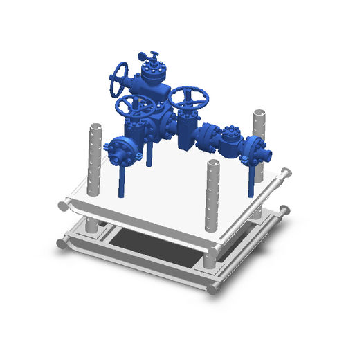 Multi-channel manifold - JG/S2-35 - Jianhu Jielin Petrochemical Machinery Co., Ltd. - for gas