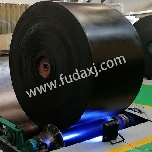 Conveyor belt for the chemical industry - Zhejiang Fuda Rubber Co., Ltd. - for the mining industry / for the paper industry / black