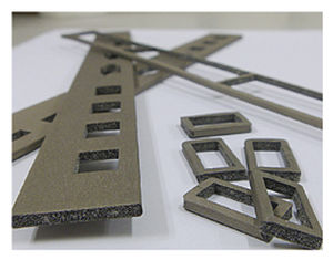 Flat gasket - ORS-II - Schlegel Electronic Materials - nickel-plated / copper / rectangular