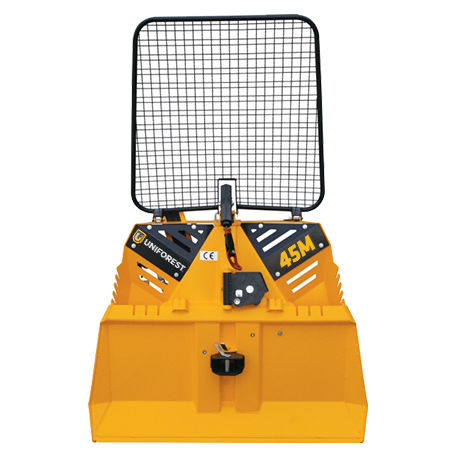 Mechanical forestry winch - 45 M series - UNIFOREST D.O.O. - wire rope / pulling / compact