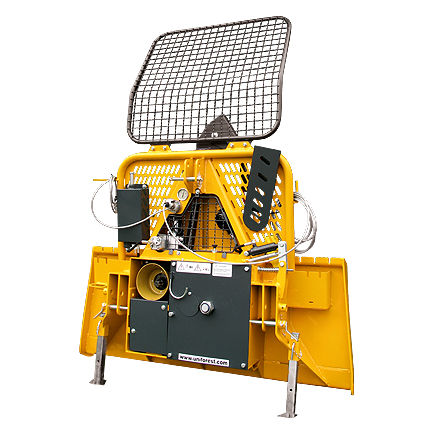 Hydraulic forestry winch - 40 EH - UNIFOREST D.O.O. - wire rope / pulling