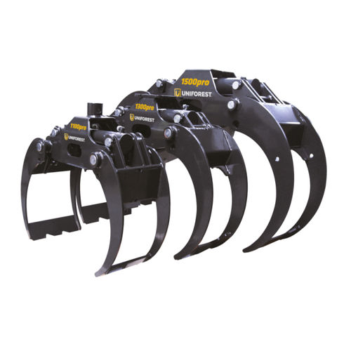 Bunching grab - 1 series - UNIFOREST D.O.O. - mechanical / wood / for excavators