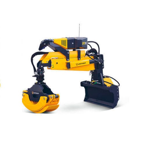 Bunching grab - Scorpion PREMIUM series - UNIFOREST D.O.O. - hydraulic / wood / rotary