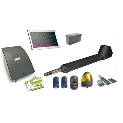 Swing gate automation - SW7000T SOLAR MONO - dda srls - electric