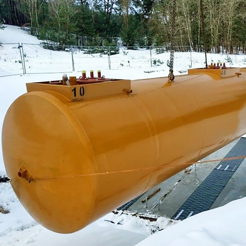 Diesel tank - Ferrero S.p.A. - for aeronautical applications / steel / double-walled