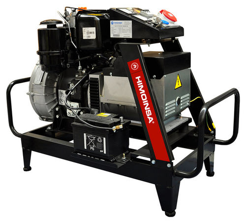 Diesel generator set - HLA1-6 T5  - HIMOINSA - three-phase / portable / 50 Hz