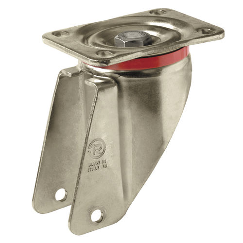 Caster bracket P series Tellure Rôta steel / adjustable / swivel