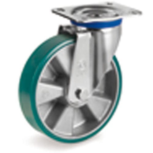 Wheel with solid tire - 62BS series - Tellure Rôta - metal / for heavy loads / for materials handling