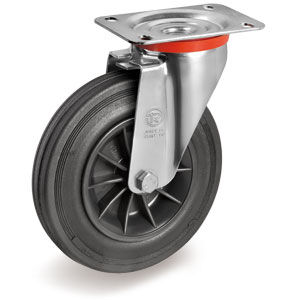 Swivel caster - 52 series - Tellure Rôta - base plate / industrial / for trolleys