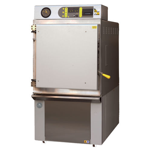 Laboratory autoclave - PS/Q63/EH series - Priorclave - front-loading / horizontal