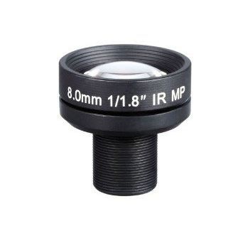 Fixed-focus camera lens - N118B0818IRM12 F1.8 - Basler