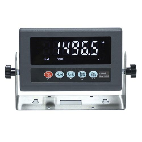 LED display weight indicator - LP7517  - Locosc Ningbo Precision Technology Co., Ltd. - benchtop / RS-232 / battery-powered