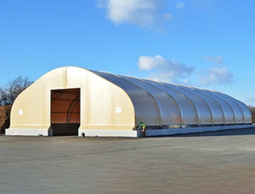 Industrial tent - Guangzhou Yijin Aluminium Co., Ltd. - transportable / manufacturing