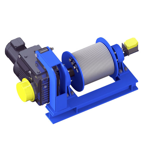 Hydraulic winch - NWC-K - Hangzhou Nante Machinery Co., Ltd. - electric / pneumatic / mechanical