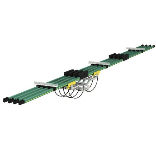Copper conductor rail - NSP series - Hangzhou Nante Machinery Co., Ltd. - aluminum / single-pole / high-current