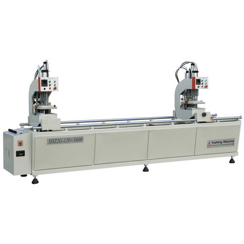 PLC-controlled welding machine - SHZ2G-120×3600 - JINAN YUEFENG MACHINERY CO., LTD. - standalone / for PVC / 220V single phase