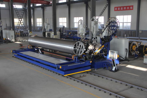 螺旋管挤压生产线