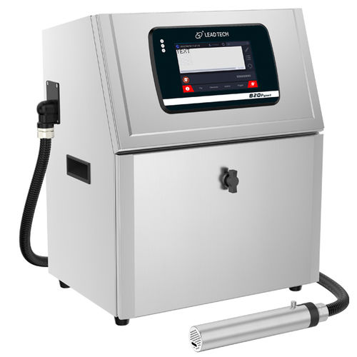 Inkjet printing machine - LT820 - LEAD TECH (ZHUHAI) ELECTRONIC CO., LTD. - for labels / for PE labels / for bottles