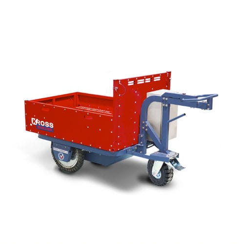 Swingaxle trailer Kross Builder KRYOLE flatbed / dump / 3axle