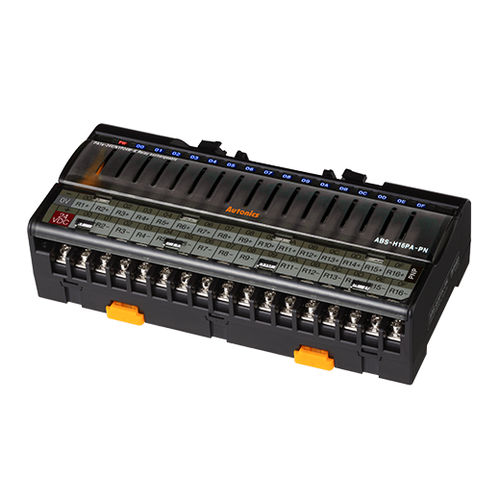 Relay terminal block ABS series Autonics DIN railmounted / screw