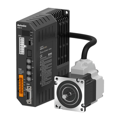 Stepper motor - AiSA series - Autonics - two-phase / 24 V / closed-loop