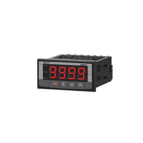 Digital multimeter - MT4Y/MT4W series - Autonics - panel-mount / 5 A / frequency