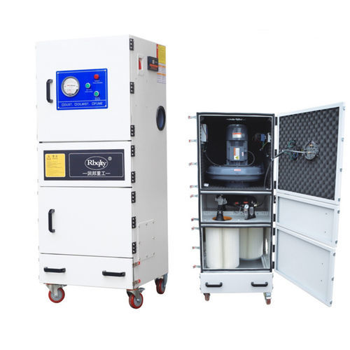 Cartridge dust collector - MCJC-5500 - Anhui Runbang Heavy Industry Machinery CO., Ltd. - vacuum