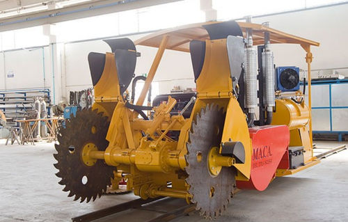 Stone cutting machine - MA.CA. DI MARCHETTI VASCO E C. - knife / for steel / blocks