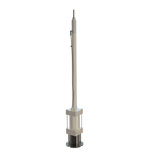 Automatic retractable bollard - SST-350W/220VAC-600 - Security System - electro-hydraulic