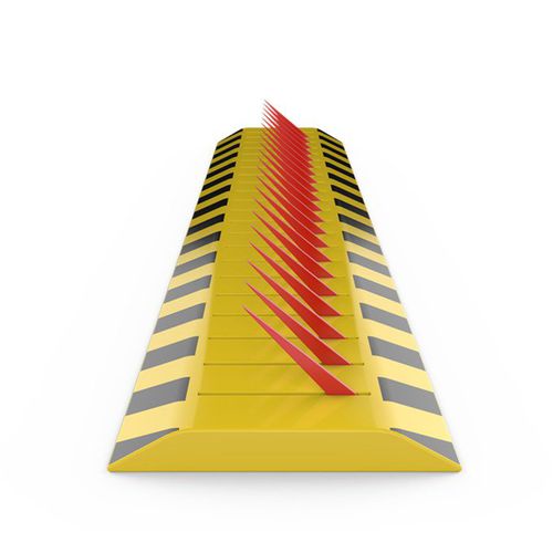 Manual retractable bollard - Security System - electric